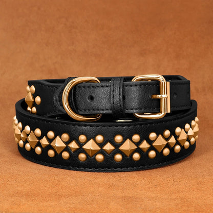 collier-chien-cuir-noir