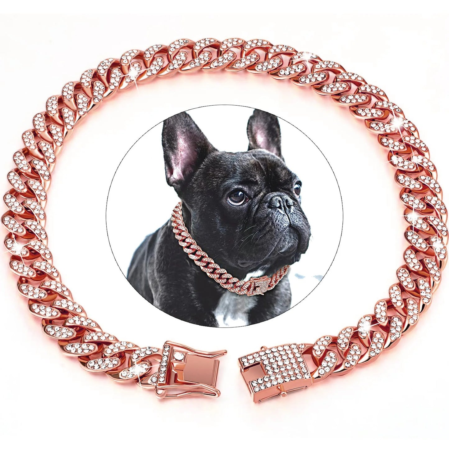 collier-pour-chien-couleur-rose-gold